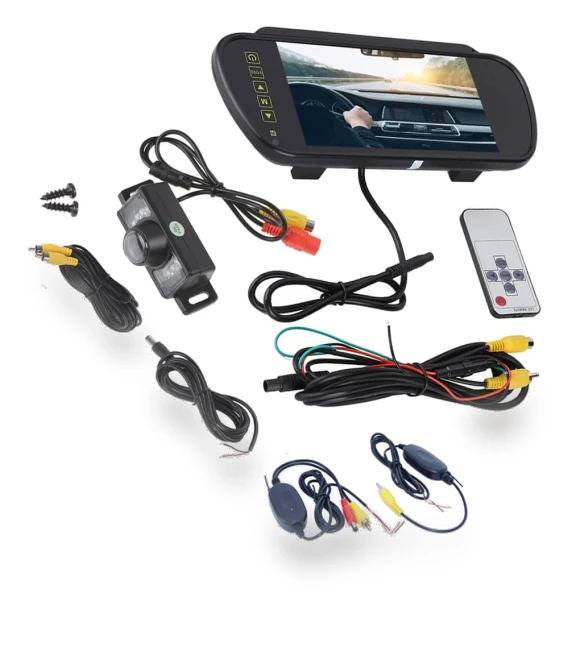 Car Rearview Mirror with Camera — Rearview Safety Systems, JOHO