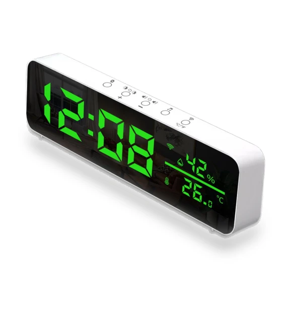 Digital WiFi Clock with Temperature and Humidity Sensor — Alarms & Clocks, Tooarts