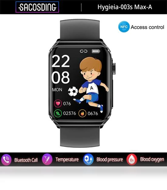 Hygieia-003s Max-A Bluetooth Smartwatch — Smartwatches, SACOSDING