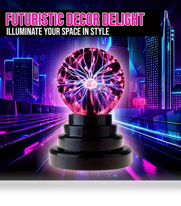 Interactive Plasma Globe Lamp — Creative Lighting Solutions, Xiao--Xiao