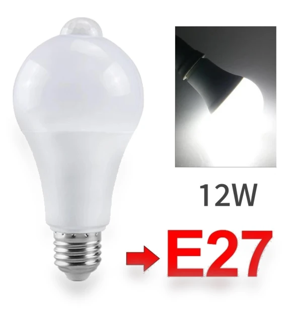 LED Motion Sensor Light Bulb — LED, Binchi Outdoor Product