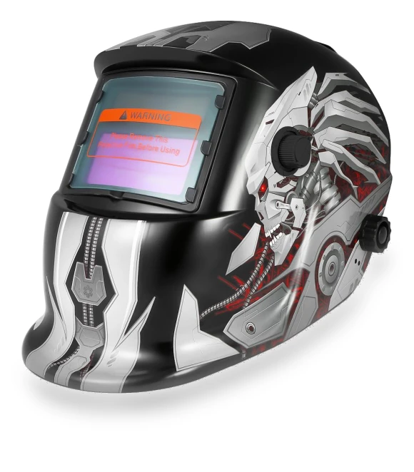 Professional Solar-Powered Auto-Darkening Welding Helmet — Welding Helmets, CoCo Xili