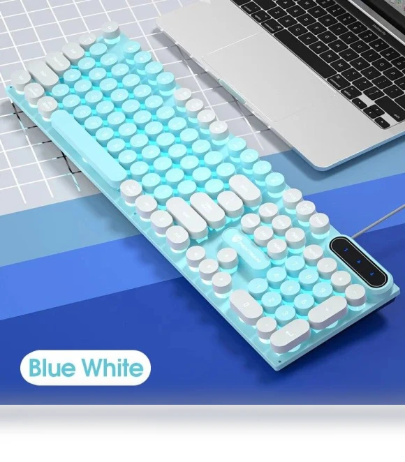 Robotic Chicken Eating Game Keyboard — Gaming Keyboards, ZJM Mall