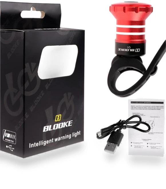 Smart Bike Tail Light with Warning Lamp — Bike Light Sets, CHOQUE jewelry