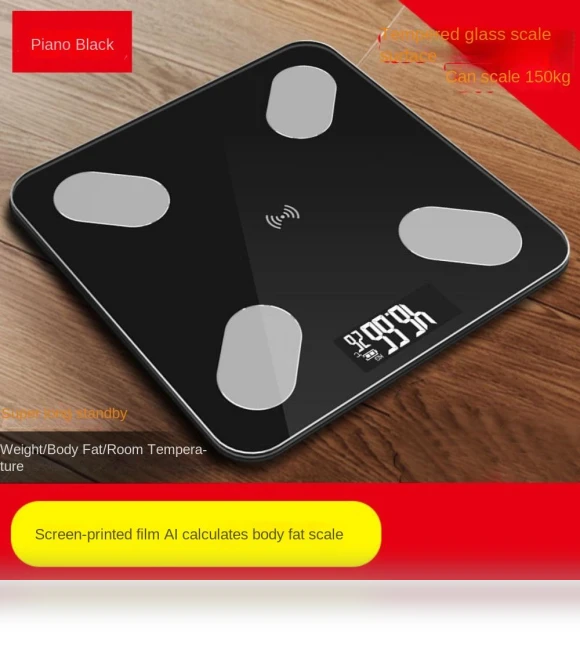 Smart Body Fat Scale — Body Composition Analysis, Winter Gloves