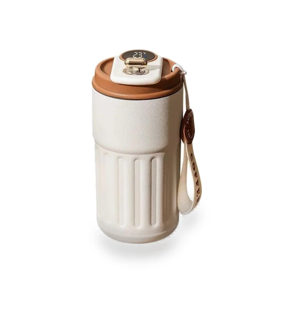 Smart Temperature Display Vacuum Flask — Travel Drinkware, VVGUOWEI