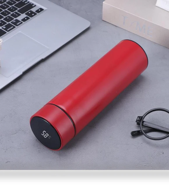 Smart Vacuum Thermos for Water — Travel Drinkware, Binchi Fitness