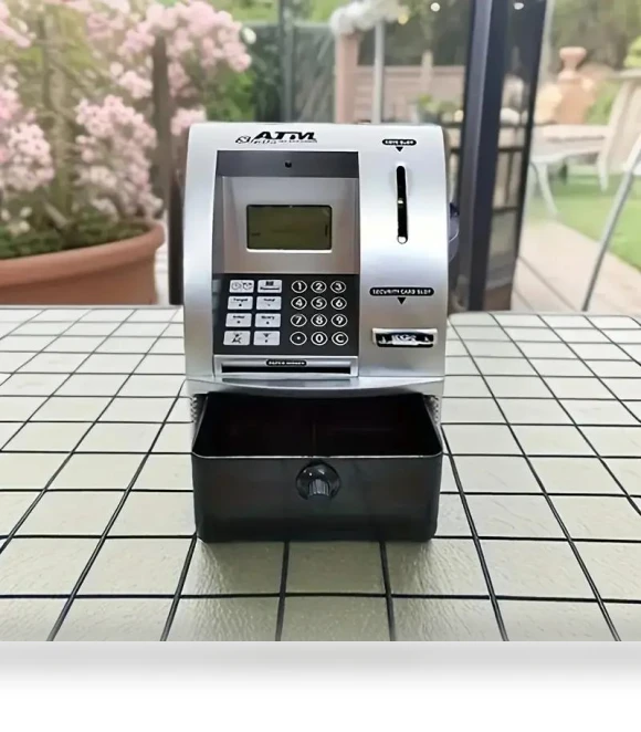 Smart Voice-Activated Bank with Password Protection — Savings & Piggy Banks, Dongfang HOME D