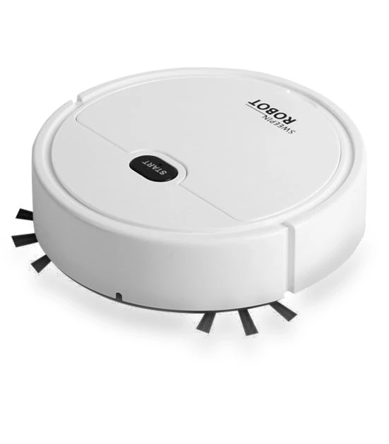 Thin Robot Vacuum with Strong Suction — Smart Cleaning Robots, Marathon