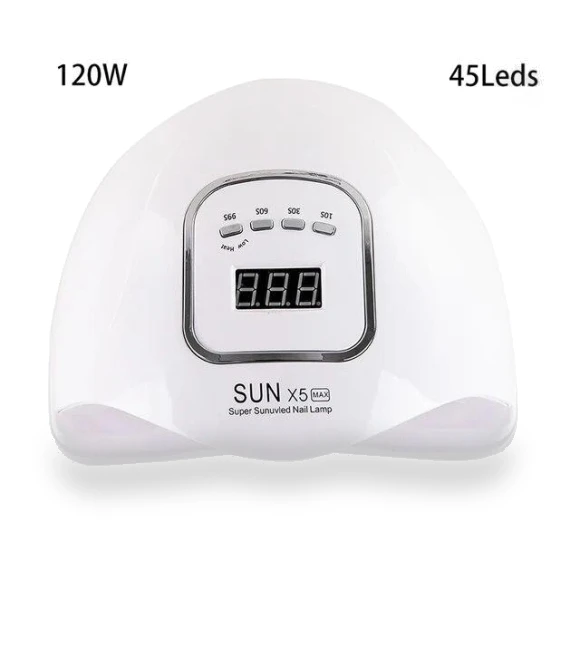 UV LED Nail Lamp with Touch LCD Display — Curing Lamps, Makeup Kits