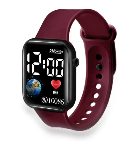 Waterproof LED Digital Display Smart Watch — Smartwatches, Various wearables