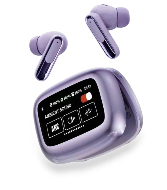 Wireless Earbuds with ANC Noise Cancellation — In-Ear Headphones, Junmaocun