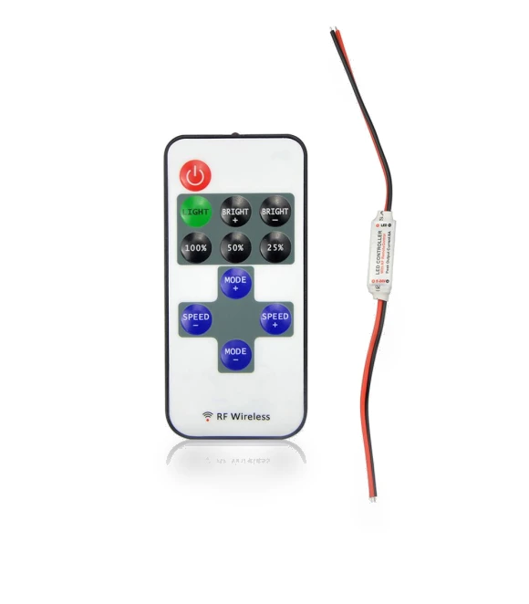Wireless RF LED Dimmer Controller — Remote Controls, AIMINGTE Light Accessories