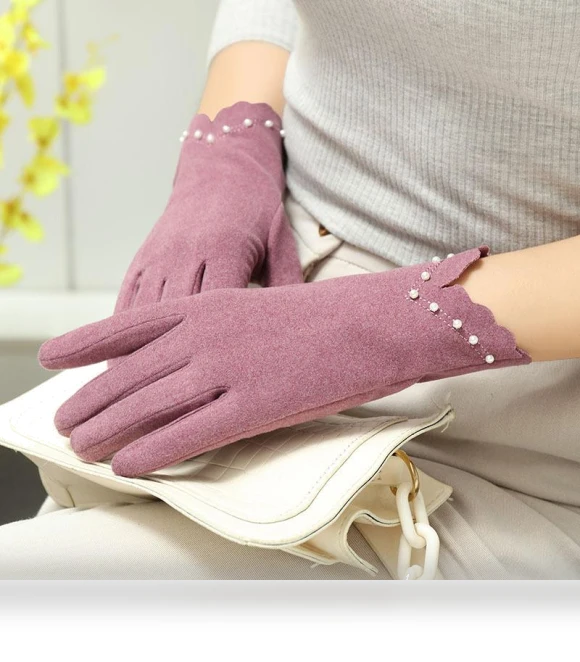 Women's Autumn-Winter Warm Touchscreen Gloves — Gloves, Outdoor Boutique TOP