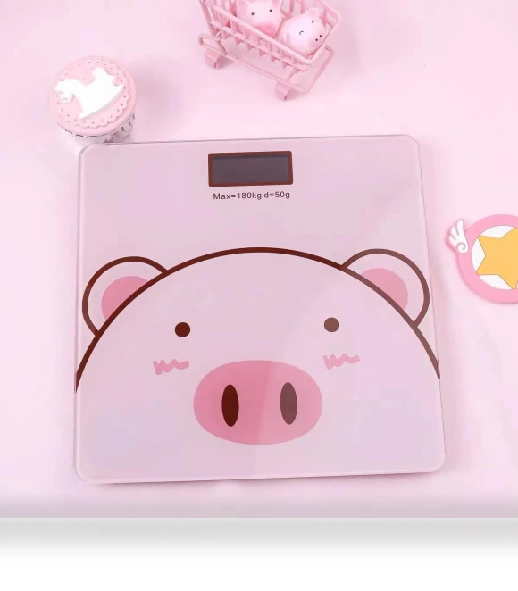 Cartoon Bluetooth Fat Scale — Weight Management Tools, Refreshing Home