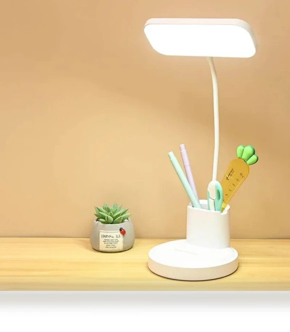 LED Desk Lamp with Touch Control — Study & Desk Lighting, Factory Discount Outlet