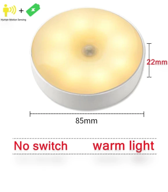 Motion Sensor PIR Wireless Night Light — Night Lights, Refreshing Home