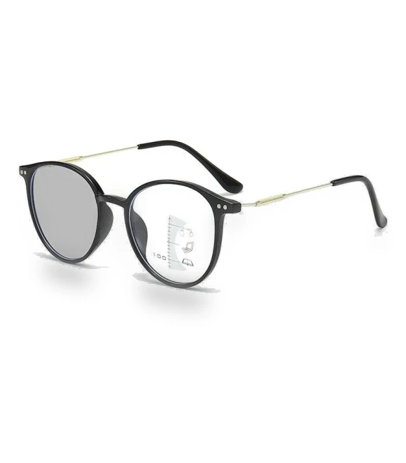 Round Smart Photochromic Reading Glasses — Smart Glasses, NAPAGE Global Glasses