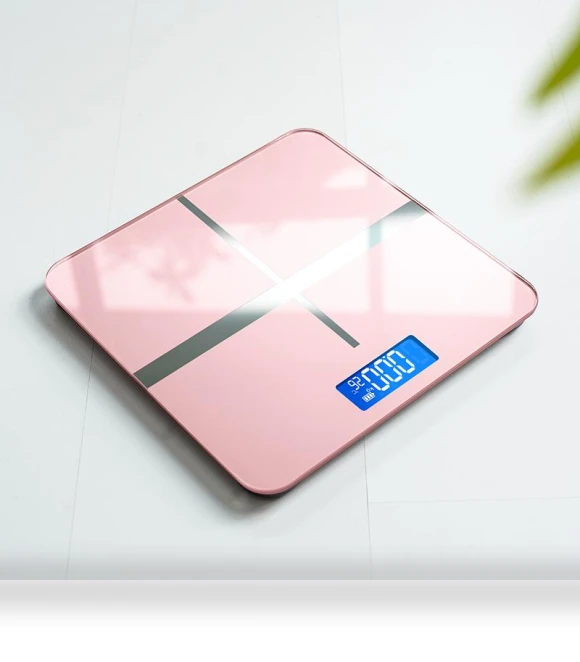 Smart Bathroom Scale with LED Display — Weight Management Tools, Refreshing Home