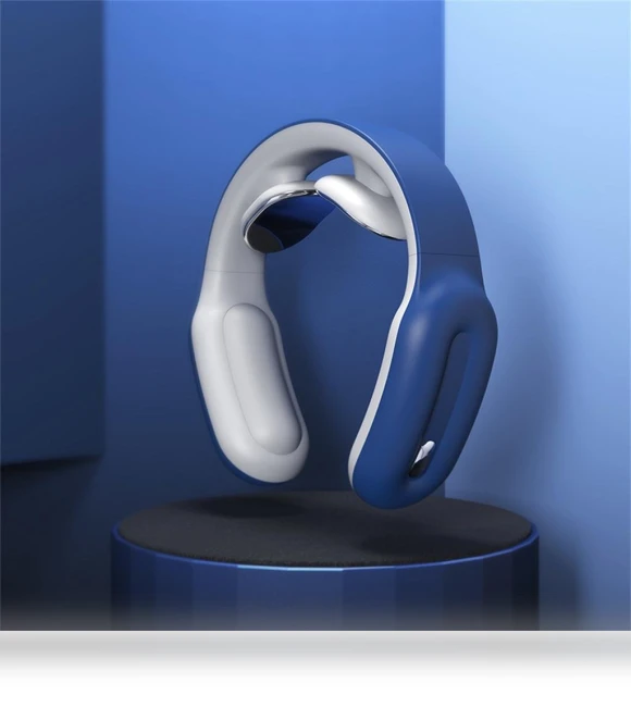 Smart Neck Massager with Heating Function — Back Relief Solutions, Glasses