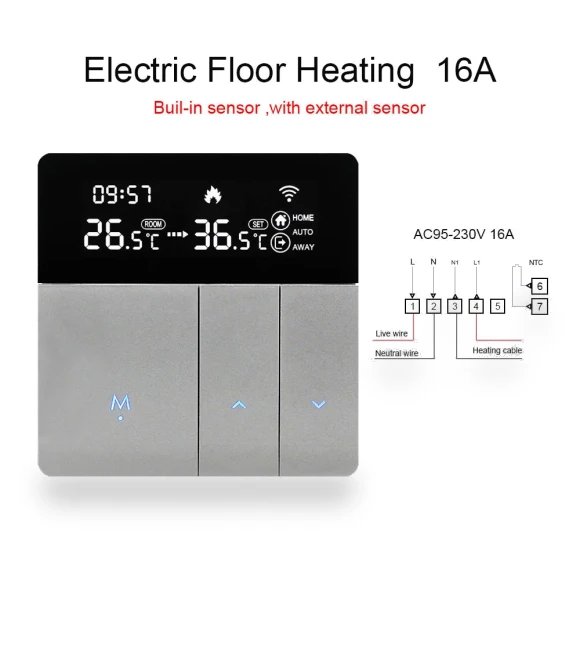 Smart Wi-Fi Thermostat — Smart Climate Control, Ketotek