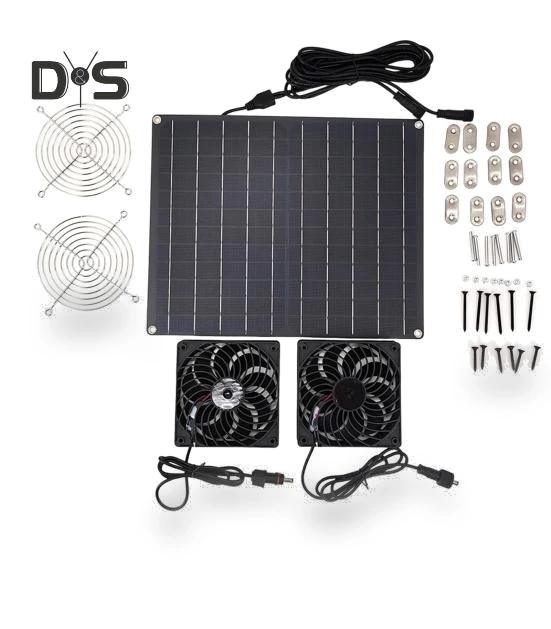 Solar-Powered Exhaust Fan — Ceiling Fans, Enjoy Smart Home