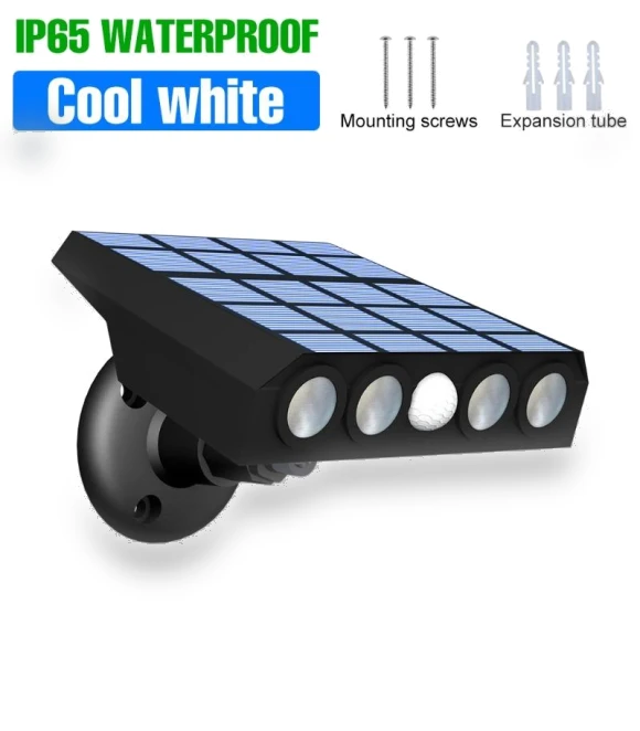 Solar-Powered LED Wall Light Set — Garden Illumination, Lanzhong