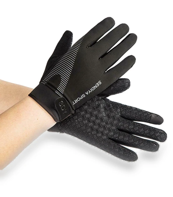 Anti-Slip Bicycle Gloves with Touchscreen — Gloves, Freedom Outdoors