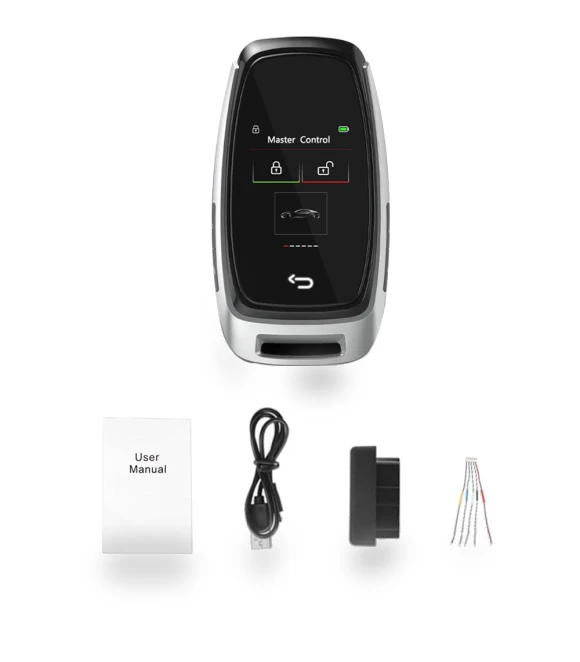 Intelligent Car Key with Touch LCD Display — Keyless Entry, TOMTOP JMS