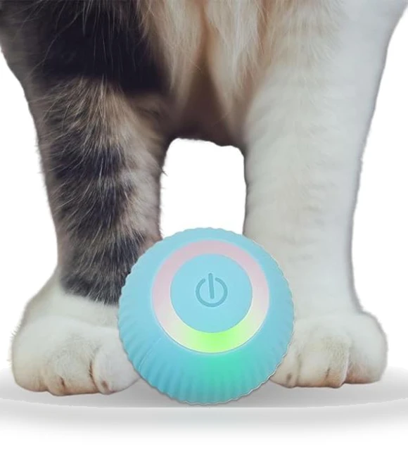Interactive Cat Toy Ball — Cat Playthings, Holland Lec