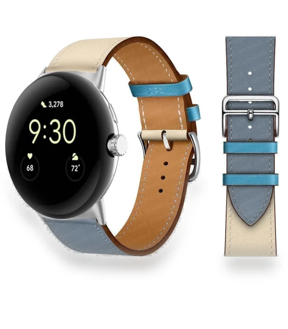 Leather Watch Band — Smartwatch Straps, Lbiaodai watch bands