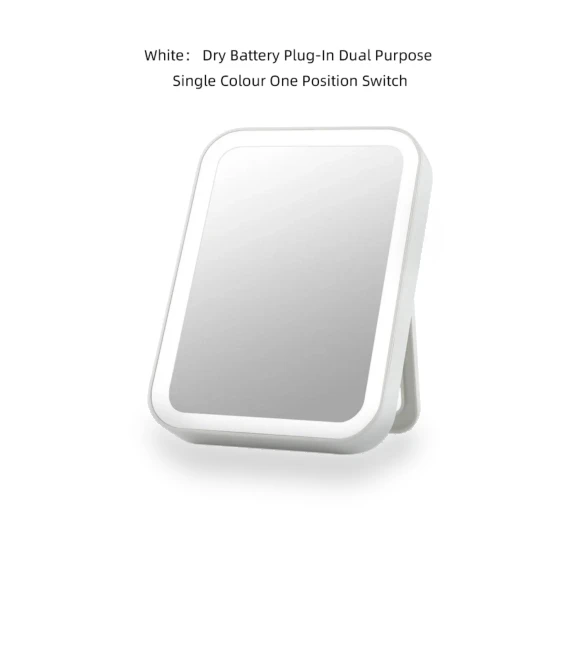 LED Cosmetic Mirror with Touch Screen — Compact & Travel, Makeup Kits
