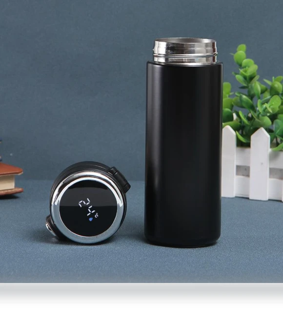 Smart Mug with LED Touch Light — Beverage Warmers, TOP-HOME MALL