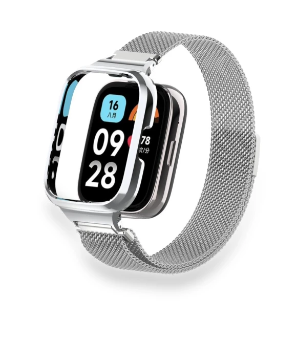 Stainless Steel Strap with Magnetic Loop — Smartwatch Accessories, PINSENDA