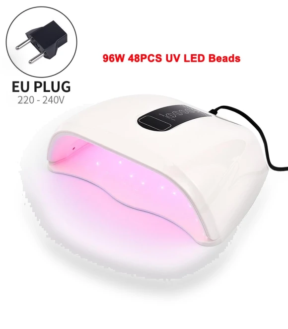 UV LED Nail Dryer Lamp with Smart Sensor — Curing Lamps, Makeup Kits