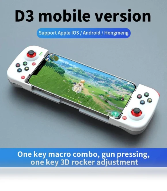 Wireless BT 5.0 Stretchable Gaming Controller — Gaming Controllers, Reakosound