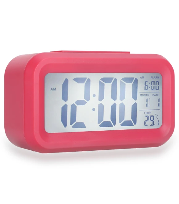 Electronic LCD Clock with Large Screen — Clocks, GoolRC