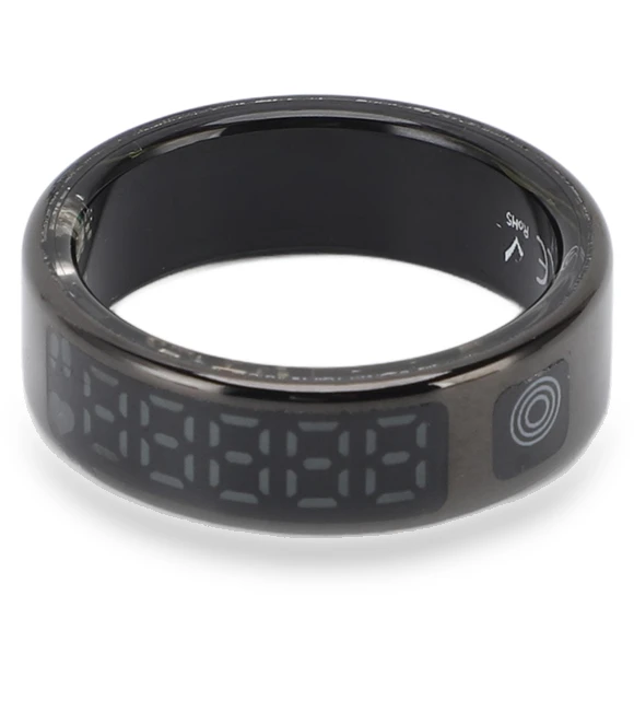 Fitness Tracker Smart Ring with Screen — Smart Rings, DIYelecs