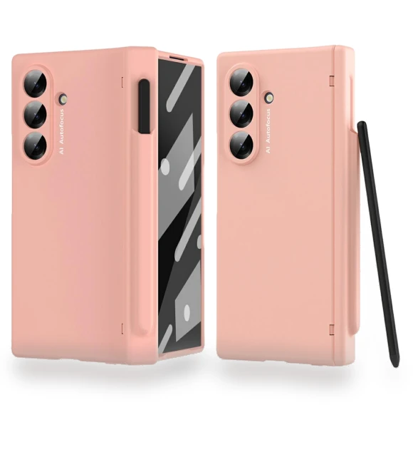 Hinge Protection PC Phone Cover with Stylus Slot — Screen Protectors, Smartwatch 2025