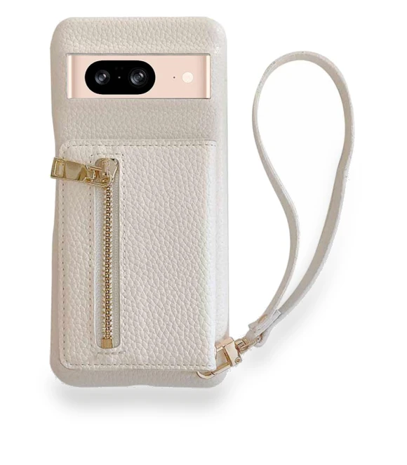 Leather Case with Card Slots and Wrist Strap — Phone Accessories, Smartwatch 2025