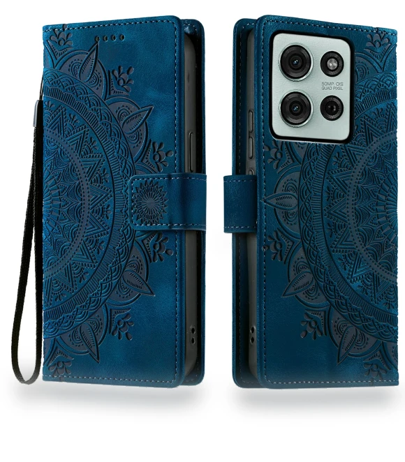 Leather Phone Case with Embossed Totem — Flip Cases, Smartwatch 2025