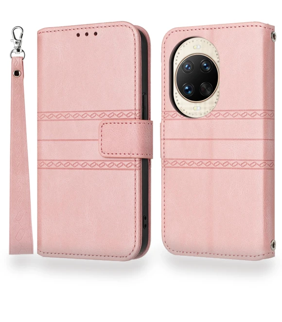 Leather Wallet Case with Wrist Strap — Basic Cases, Smartwatch 2025