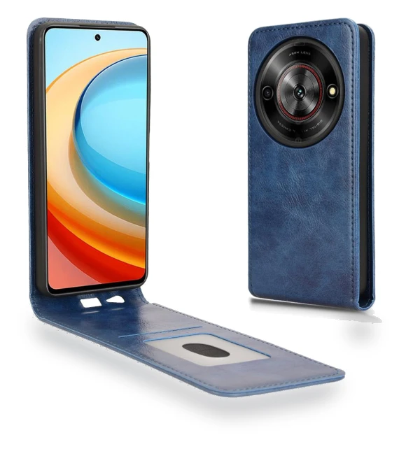 Magnetic Vertical Flip Leather Phone Case with Card Slot — Flip Cases, Smartwatch 2025