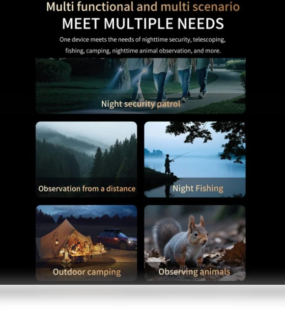 Mini 4K HD Outdoor Night Vision Scope — Binoculars & Goggles