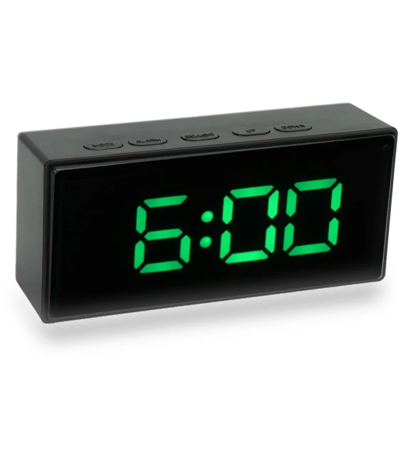 Mirror Digital Alarm Clock with Light Sensor — Alarms & Clocks, GoolRC