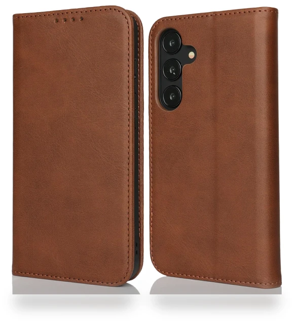 PU Leather Calf Textured Magnetic Closing Smart Phone Cover — Basic Cases, Smartwatch 2025