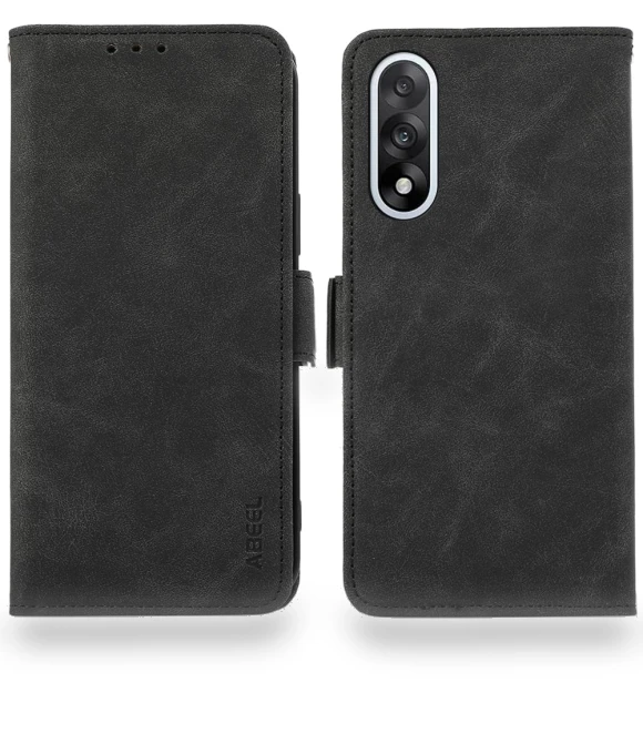 PU Leather Folio Stand View RFID Blocking Phone Cover — Phone Accessories, ABEEL