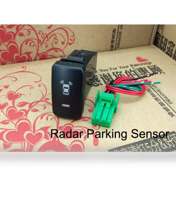 Radar Parking Sensor with LED Camera and Monitor — Rearview Safety Systems