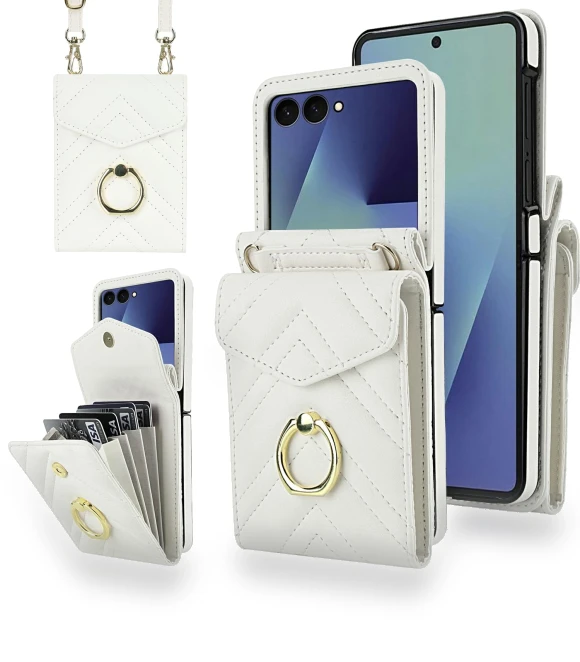 RFID Blocking Case with Shoulder Strap — Flip Cases, Smartwatch 2025