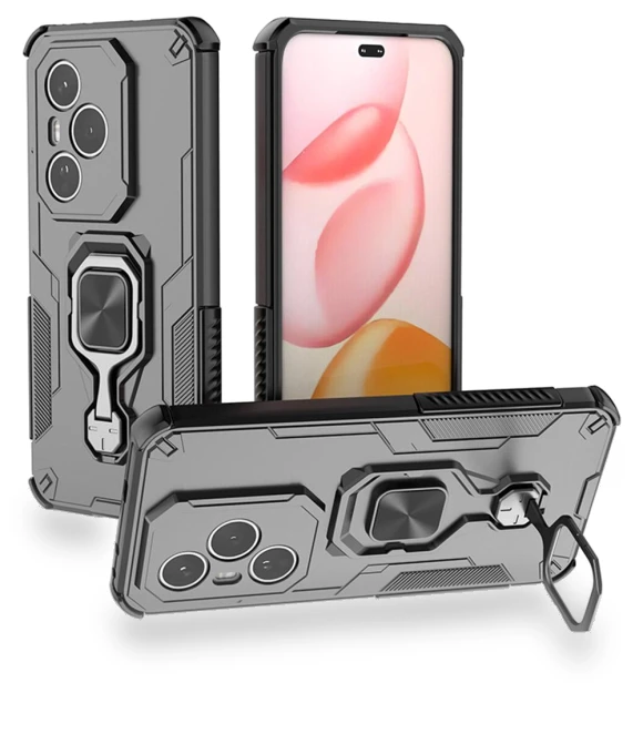 Rotating Ring Stand PC+TPU Shockproof Phone Case — Phone Accessories, Smartwatch 2025